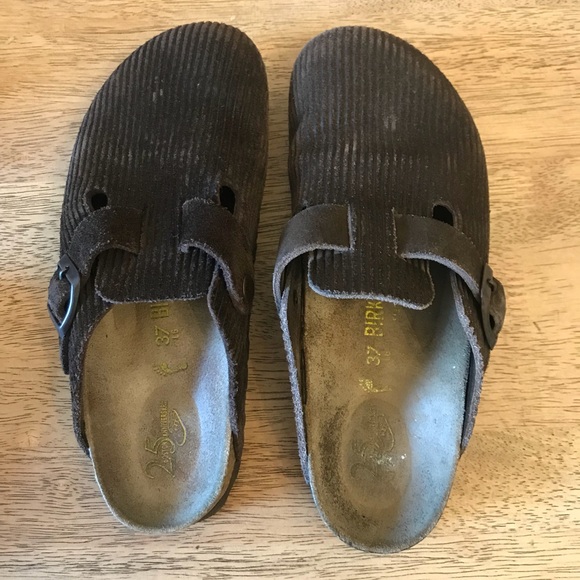 used birkenstock clogs